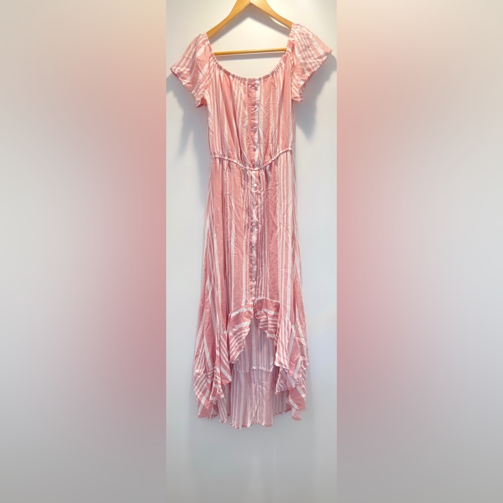 Forever 21 Pink ruffle dress 👗